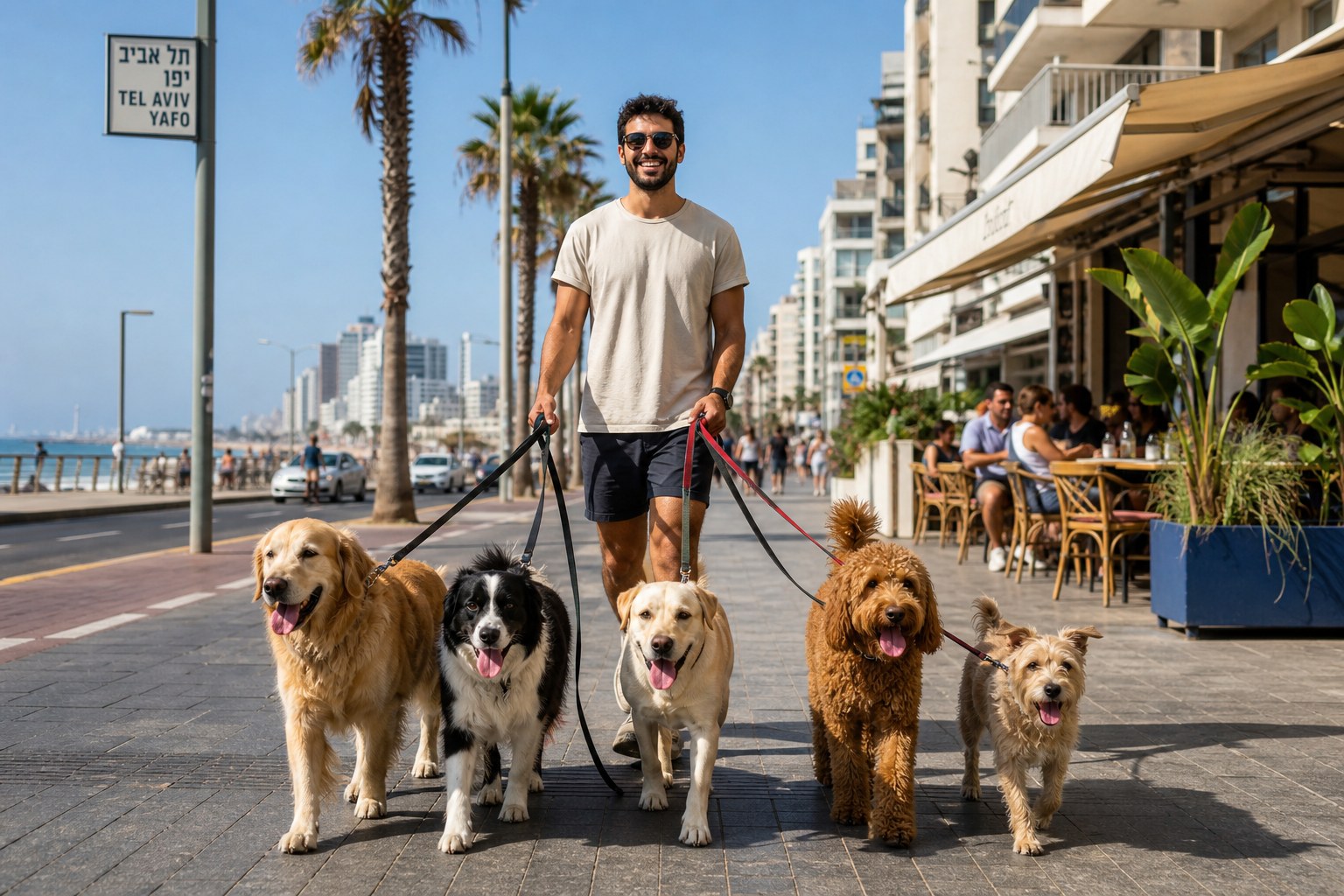 Tel Aviv dog walks